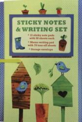 Sticky Notes and Writing Set: Pretty Garden (ISBN: 9780754832928)