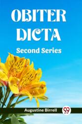 OBITER DICTAsecond series (ISBN: 9789360469412)