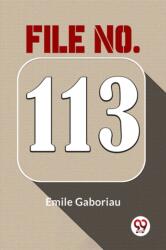File No. 113 (ISBN: 9789358593013)