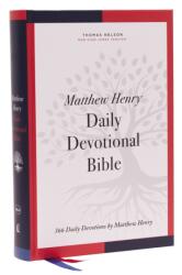 NKJV, Matthew Henry Daily Devotional Bible, Hardcover, Red Letter, Comfort Print (ISBN: 9780785246558)