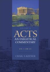 Acts: An Exegetical Commentary (ISBN: 9780801048395)