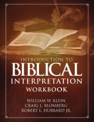 Introduction to Biblical Interpretation Workbook (ISBN: 9780310536680)