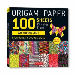 Origami Paper 100 sheets Modern Art 8 1/4 (ISBN: 9780804858922)