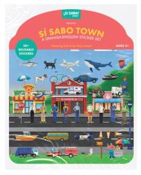 Si Sabo Town: A Bilingual Reusable Sticker Play Set (ISBN: 9781963183399)
