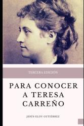 Para conocer a Teresa Carreno (ISBN: 9798477023721)