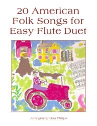 20 American Folk Songs for Easy Flute Duet (ISBN: 9798481837949)