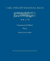Concerto in G Minor, Wq 32 (ISBN: 9798517957009)