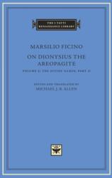 On Dionysius the Areopagite, Volume 2 (ISBN: 9780674743793)