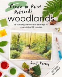 Ready to Paint Postcards: Woodlands (ISBN: 9781800922952)