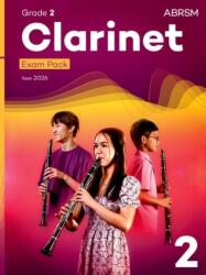 Clarinet Exam Pack from 2026, ABRSM Grade 2 (ISBN: 9781786016379)