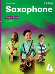 Saxophone Exam Pack from 2026, ABRSM Grade 4 (ISBN: 9781786016638)