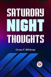 Saturday Night Thoughts (ISBN: 9789359329666)