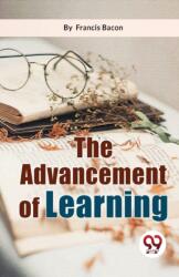 The Advancement of Learning (ISBN: 9789358018578)