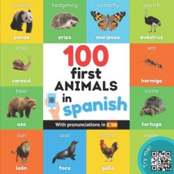 100 first animals in spanish (ISBN: 9782384121571)