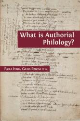 What is Authorial Philology? (ISBN: 9781800640238)