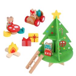 Christmas Treehouse Wooden Play Set (ISBN: 9781797237473)