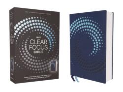 NIrV, Clear Focus Bible, Leathersoft, Navy (ISBN: 9780310465614)