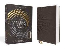 NASB, Clear Focus Bible, Leathersoft, Charcoal Brown (ISBN: 9780310465591)