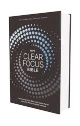 NIrV, Clear Focus Bible, Hardcover, Charcoal/Blue (ISBN: 9780310465522)