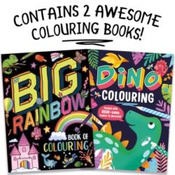 Two Awesome Colouring Books (ISBN: 9781835443811)