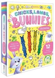 Chicks, Lambs, Bunnies Colouring (ISBN: 9781837956685)