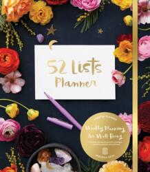 52 Lists Planner Undated 12-month Monthly/Weekly Spiralbound Planner with Pockets (ISBN: 9781632173485)