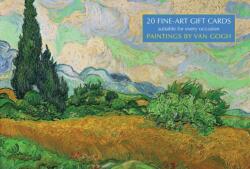 Card Box of 20 Notecards and Envelopes: Paintings by Van Gogh (ISBN: 9780754825821)