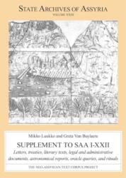 Supplement to SAA I-XXII (ISBN: 9789515185839)
