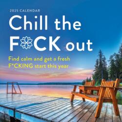 2025 Chill the F*ck Out Wall Calendar (ISBN: 9781728293745)