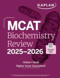 MCAT Biochemistry Review 2025-2026 (ISBN: 9781506294087)
