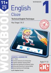 11 English Year 5-7 Cloze Workbook 1 (ISBN: 9781911553915)