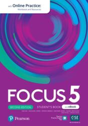 Focus 2ed Level 5 Student's Book & eBook with Online Practice, Extra Digital Activities & App (ISBN: 9781292390628)