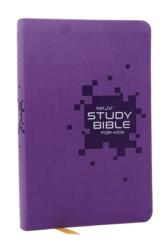 NKJV Study Bible for Kids, Purple Leathersoft (ISBN: 9781400350728)