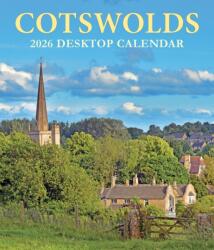 Cotswolds Large Desktop Calendar - 2026 (ISBN: 9781917102223)