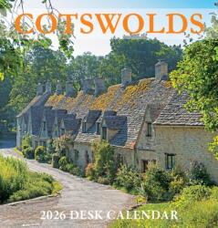 Cotswolds Mini Desktop Calendar - 2026 (ISBN: 9781917102216)