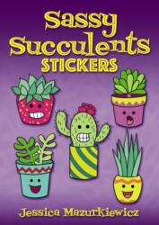 Sassy Succulents Stickers (ISBN: 9780486833231)