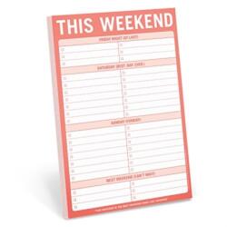 KNOCK KNOCK THIS WEEKEND PAD (ISBN: 9781601068033)