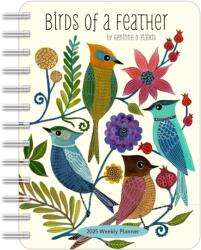 Birds of a Feather 2025 Weekly Planner Calendar (ISBN: 9781524890865)