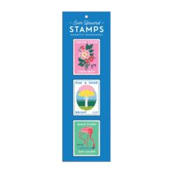 Ever Upward Stamps Shaped Magnetic Bookmarks - Galison, Taylor, Emily (ISBN: 9780735367388)