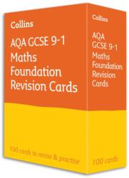 AQA GCSE 9-1 Maths Foundation Revision Cards (ISBN: 9780008359768)
