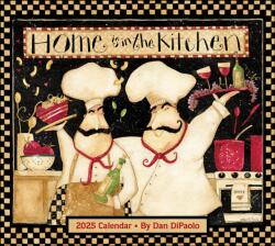 Home is in the Kitchen 2025 Deluxe Wall Calendar (ISBN: 9781524887049)