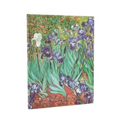 2026 Van Gogh's Irises Ultra 18-month Vertical Hardcover Flexi Dayplanner 2025-2026 (ISBN: 9780349707204)