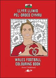 Llyfr Lliwio Pel-droed Cymru Wales Football Colouring Book NEW EDITION (ISBN: 9781800997080)