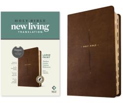 NLT Large Print Thinline Center-Column Reference Bible (ISBN: 9781496489937)
