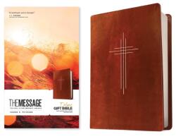 Message Deluxe Gift Bible, Dark Brown Gold (ISBN: 9781641589468)