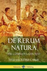 De Rerum Natura (ISBN: 9781387906031)