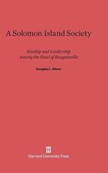 A Solomon Island Society (ISBN: 9780674183100)