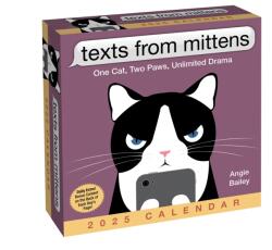 Texts from Mittens the Cat 2025 Day-to-Day Calendar (ISBN: 9781524889500)