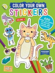 Color Your Own Stickers, Volume 2 (ISBN: 9781523531622)