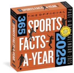 Official 365 Sports Facts-A-Year Page-A-Day(R) Calendar 2025 (ISBN: 9781523525256)